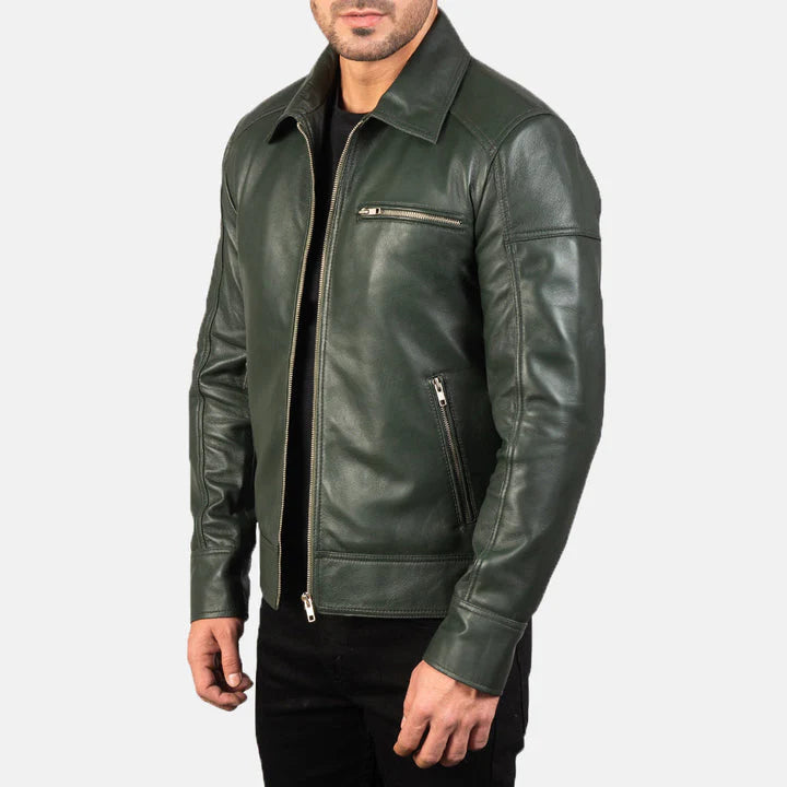 Genuine-leather-motorcycle-jacket-with-asymmetric-zipper-detail