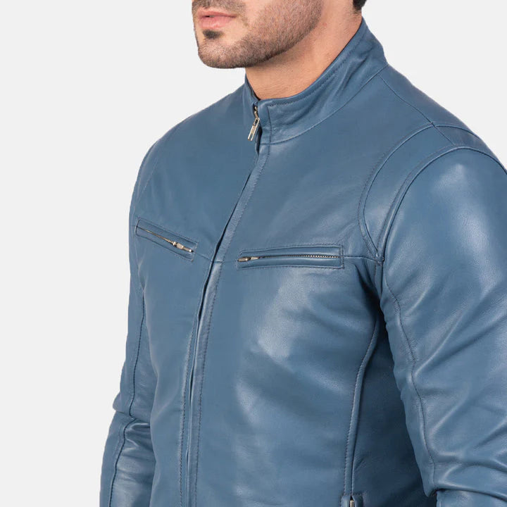 close-up-detail-of-blue-leather-jacket-zipper-pockets