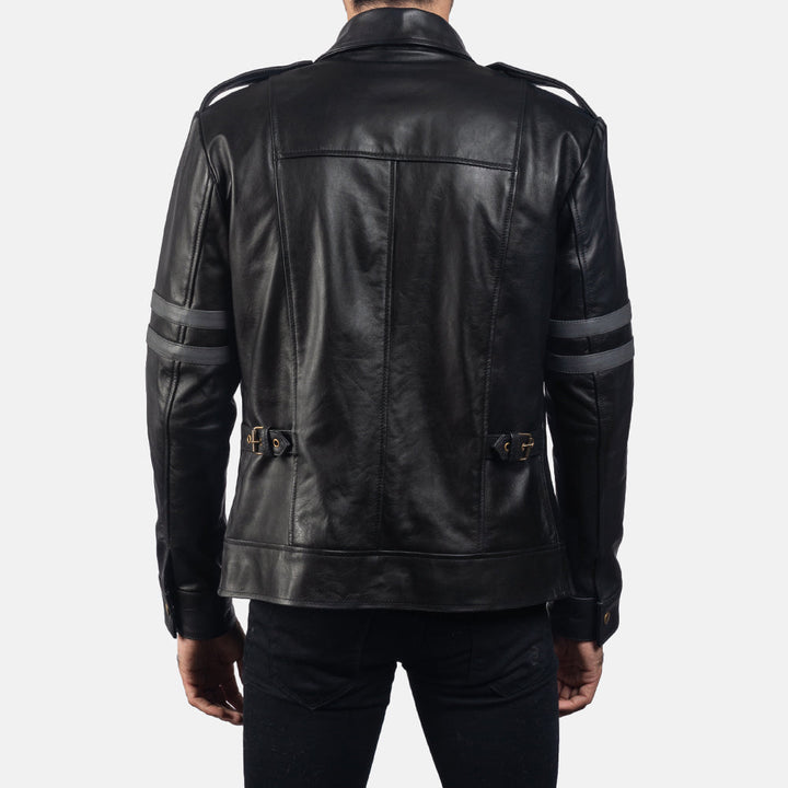 Tactical-Pocket-Detail-Leon-S-Kennedy-Leather-Jacket