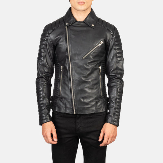 slim-fit-padded-leather-riding-jacket-front-view
