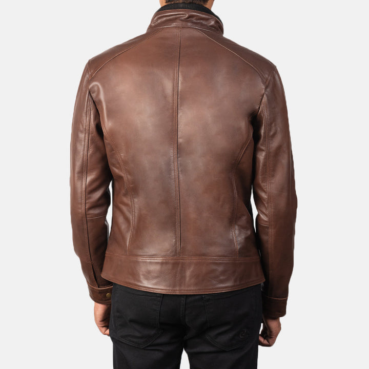 antique-brass-hardware-on-premium-brown-riding-jacket