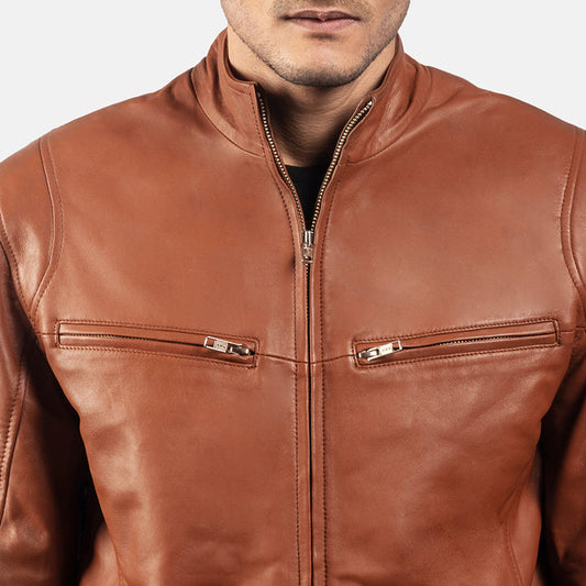 minimalist-tan-moto-jacket-with-mandarin-collar