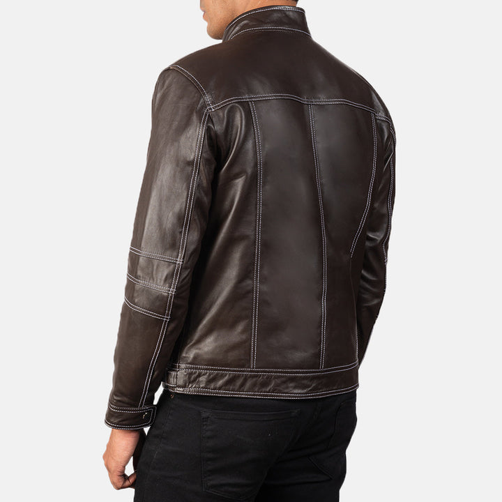 white-contrast-triple-stitching-on-brown-moto-jacket