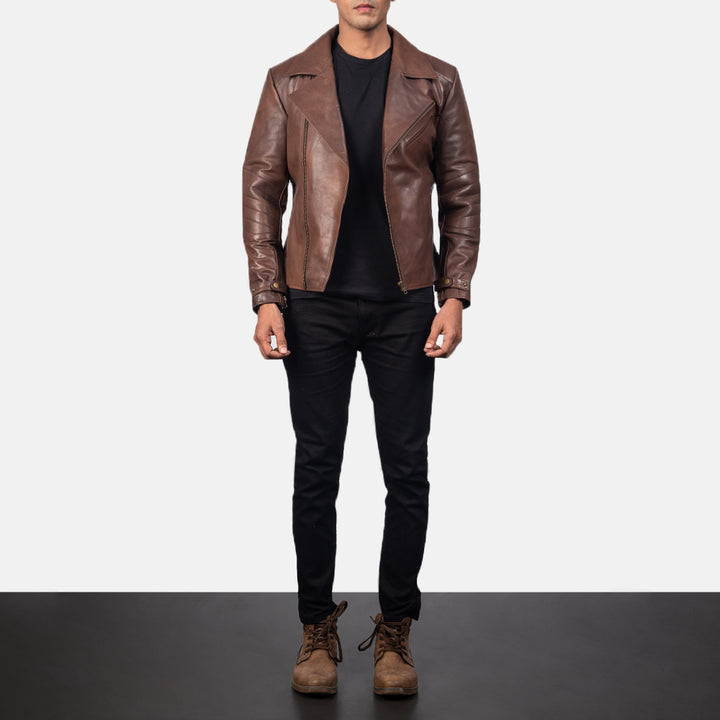 asymmetrical-zipper-distressed-brown-leather-riding-jacket