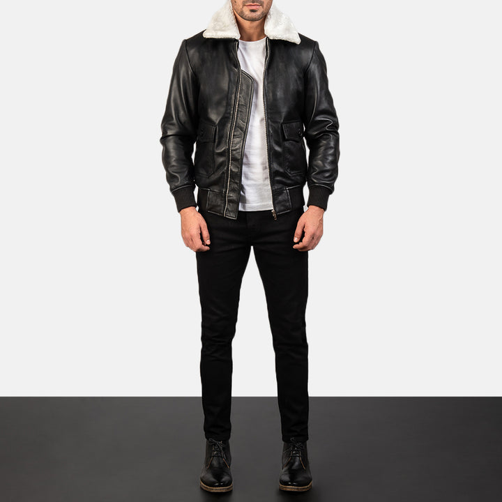 mens-flight-style-leather-outerwear-with-rib-knit-cuffs