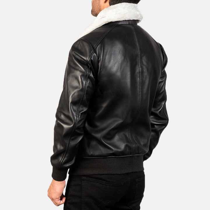 high-end-aviator-leather-jacket-with-white-fur-detail