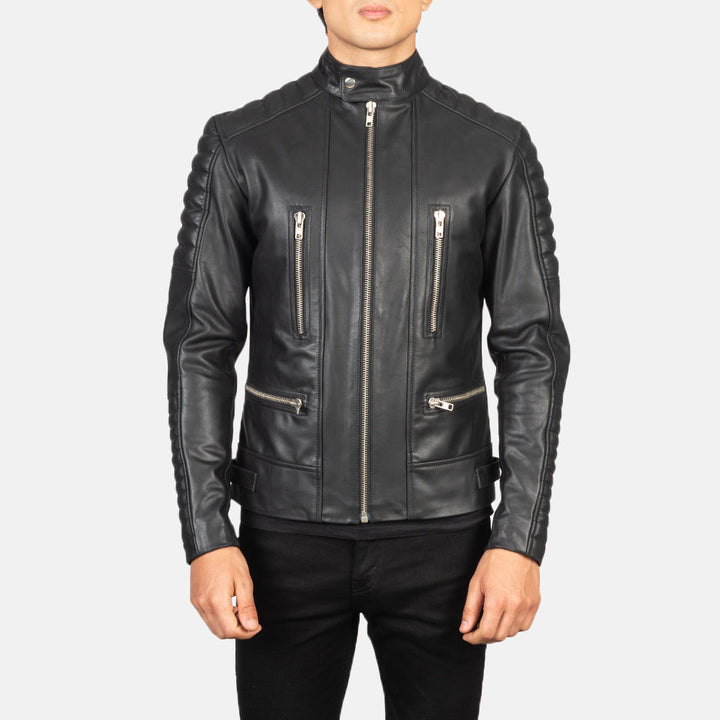 tactical-biker-leather-jacket-with-front-flap-pockets