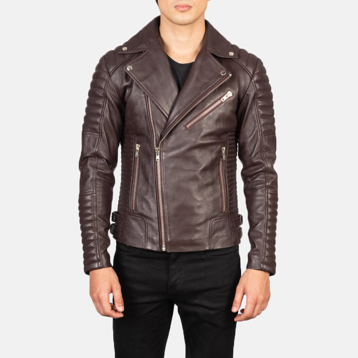 mens-oxblood-burgundy-quilted-leather-biker-jacket