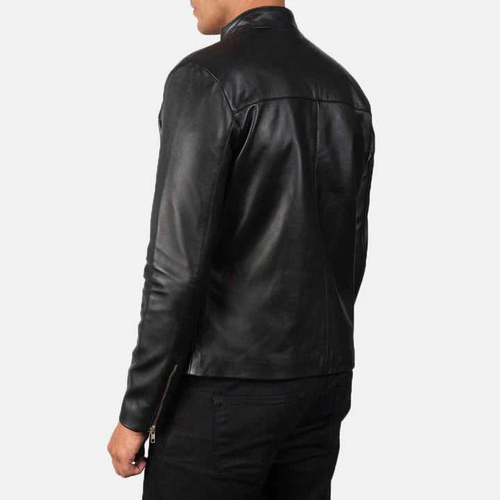 Back-profile-minimalist-black-leather-biker-jacket