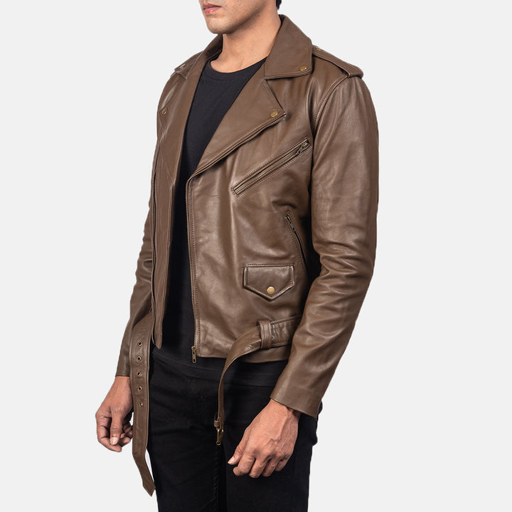tan-leather-jacket-with-brass-buckle-belt-detail