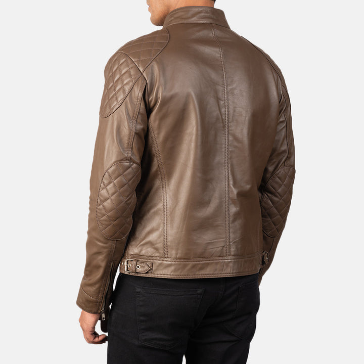taupe-leather-jacket-with-zippered-pockets-and-quilted-elbows