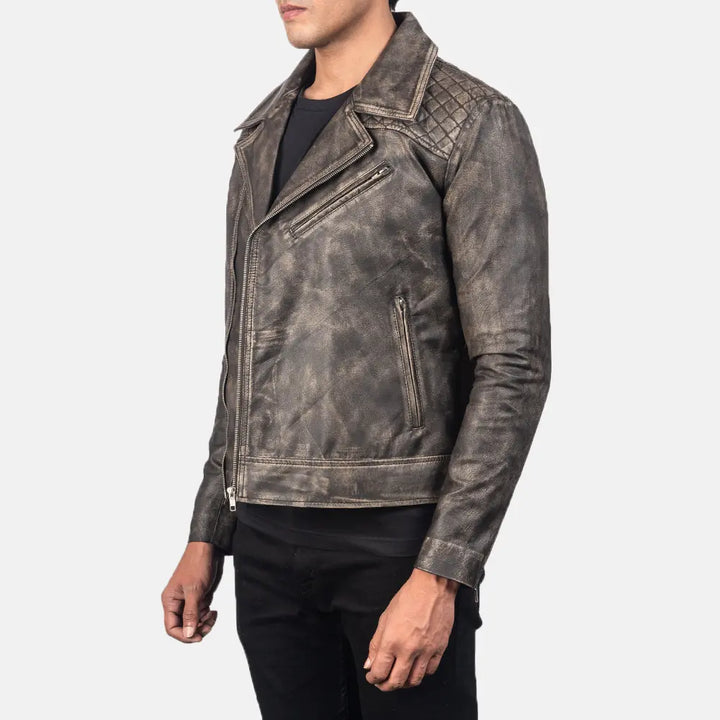 antique-finish-brown-leather-cafe-racer-jacket