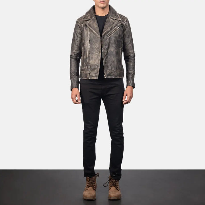 slim-fit-distressed-leather-riding-jacket-for-men