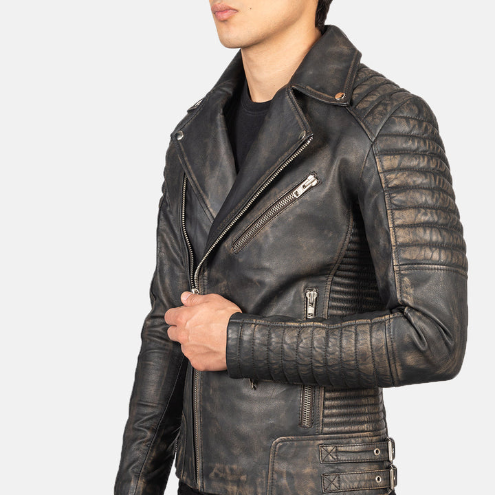close-up-of-aged-leather-texture-on-rugged-moto-outerwear