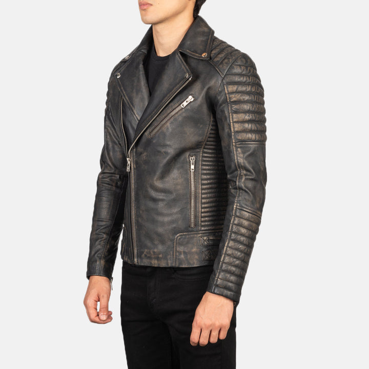 antique-charcoal-leather-patina-on-asymmetrical-biker-jacket