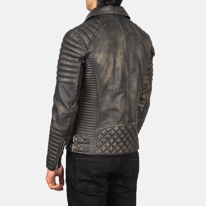 mens-vintage-distressed-brown-leather-double-rider-jacket