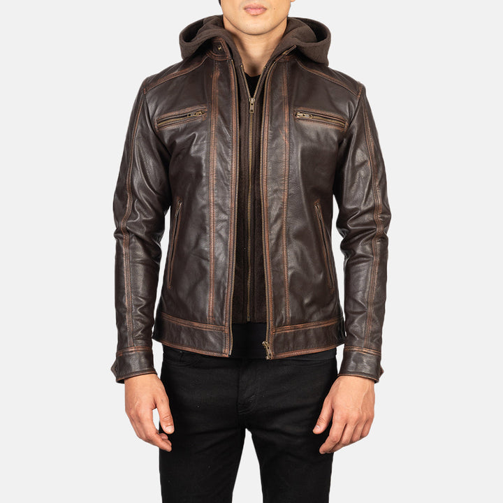mens-distressed-brown-leather-jacket-with-detachable-hood