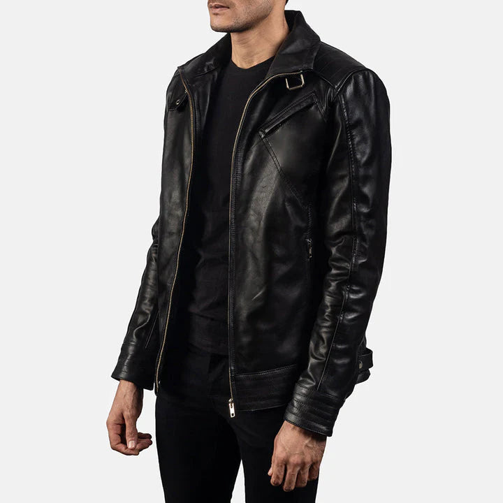 Premium-tan-leather-shirt-jacket-with-chest-pockets