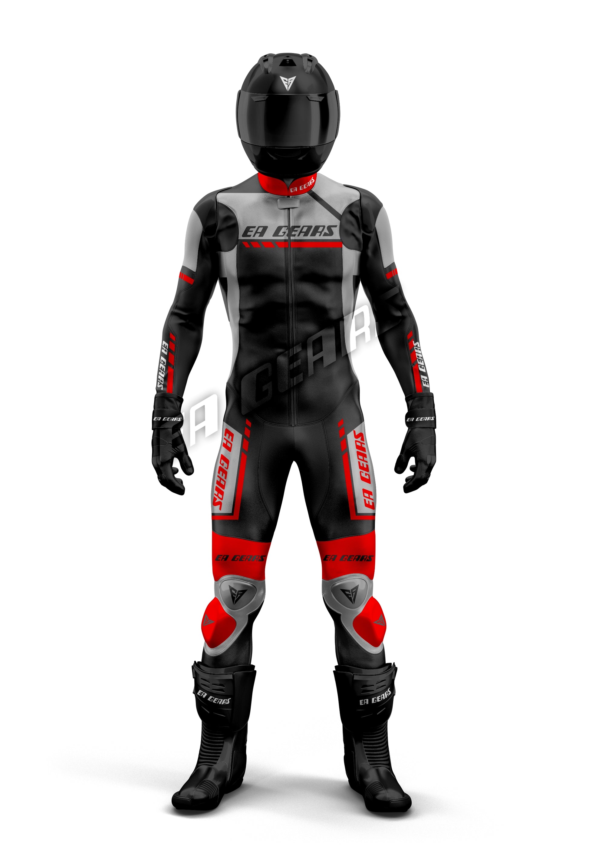 high performance motorcycle racing leather suit full body protection